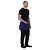 Southside Fartuch 440x860 mm, Southside BA118, niebieski