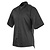 Southside Koszula kucharska z krótkim rękawem unisex Southside BB711-M rozmiar: M czarna