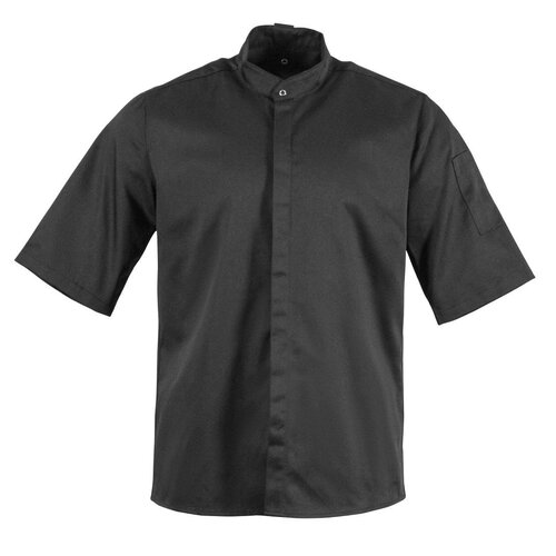 Southside Koszula kucharska z krótkim rękawem unisex Southside BB711-XL rozmiar: XL czarna