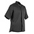 Southside Koszula kucharska z krótkim rękawem unisex Southside BB711-XL rozmiar: XL czarna