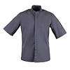 Southside Koszula kucharska z krótkim rękawem unisex Southside BB712-M rozmiar: M szara