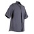 Southside Koszula kucharska z krótkim rękawem unisex Southside BB712-M rozmiar: M szara