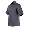 Southside Koszula kucharska z krótkim rękawem unisex Southside BB712-M rozmiar: M szara