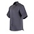 Southside Koszula kucharska z krótkim rękawem unisex Southside BB712-M rozmiar: M szara