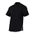 Southside Koszula kucharska z krótkim rękawem unisex Southside Harlem BA115-L rozmiar: L czarna