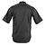 Southside Koszula kucharska z krótkim rękawem unisex Southside BB711-L rozmiar: L czarna