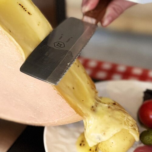 Tellier Nóż do raclette 250 mm, Tellier GP968, brązowy Tellier Nóż do raclette 250 mm, Tellier GP968, brązowy