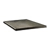 Topalit Blat do stołu z drewna 800x800x(h)34 mm, Topalit DR949, czarny