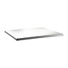 Topalit Blat do stołu z drewna 1100x700x(h)34 mm, Topalit DR917, biały
