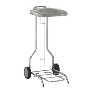 Tournus Stojak na worki na śmieci 100-130L ze stali nierdzewnej, Tournus CX556
