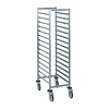 Tournus Wózek do transportu pojemników i tac 15x 1/1 GN, Tournus CH688 655 455 1490 mm