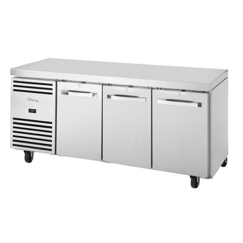 TRUE Stół chłodniczy 3-drzwiowy 435L, 1/1 GN, od 0 do 3°C, True FA036, 700x1865x(h)900 mm, agregat boczny TRUE Stół chłodniczy 3-drzwiowy 435L, 1/1 GN, od 0 do 3°C, True FA036, 700x1865x(h)900 mm, agregat boczny