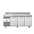 TRUE Stół mroźniczy 3-drzwiowy 435L, 1/1 GN, od -23 do -18°C, True FB019, 700x1865x(h)1000 mm, agregat boczny
