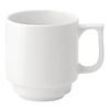 Utopia Filiżanka do mokki 280 ml z porcelany, Utopia Pure White DY336, biała (36 szt.)