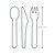 Vegware Nóż jednorazowy 60 mm, Vegware CU544 (1000 szt.)