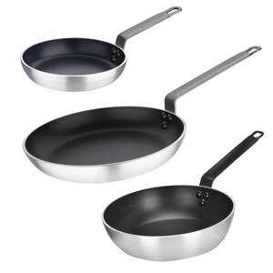 Vogue 3-częściowy zestaw patelni i rondli z powłoką nieprzywierającą Ø200 mm, Vogue Teflon Platinum Plus SA691 Vogue 3-częściowy zestaw patelni i rondli z powłoką nieprzywierającą Ø200 mm, Vogue Teflon Platinum Plus SA691