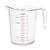 Vogue Dzbanek z miarką 500 ml, 95x(h)125 mm, z poliwęglanu, Vogue HW976