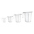 Vogue Dzbanek z miarką 500 ml, 95x(h)125 mm, z poliwęglanu, Vogue HW976