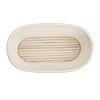 Vogue Kosz owalny z rattanu 1.554L, 250x150x(h)80 mm, Vogue FT838, kremowy