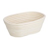 Vogue Kosz owalny z rattanu 1.03L, 210x150x(h)80 mm, Vogue FT837, kremowy
