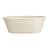 Vogue Kosz owalny z rattanu 1.03L, 210x150x(h)80 mm, Vogue FT837, kremowy