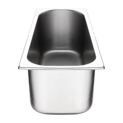 Vogue Kuweta do lodów ze stali nierdzewnej 5L, 165x360x(h)120 mm, Vogue AE010 Vogue Kuweta do lodów ze stali nierdzewnej 5L, 165x360x(h)120 mm, Vogue AE010