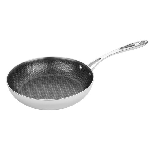 Vogue Patelnia ze stali nierdzewnej z powłoką Clad 1.84 L, Ø240 mm, Vogue GP188 Vogue Patelnia ze stali nierdzewnej z powłoką Clad 1.84 L, Ø240 mm, Vogue GP188