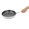 Vogue Patelnia ze stali nierdzewnej z powłoką Clad 3.21 L, Ø280 mm, Vogue GP189 Vogue Patelnia ze stali nierdzewnej z powłoką Clad 3.21 L, Ø280 mm, Vogue GP189