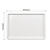 Vogue Pojemnik na ciasto do pizzy 650x455x(h)45 mm, z polipropylenu, Vogue FS999