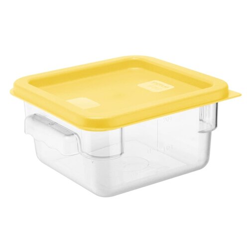 Vogue Pokrywka do pojemnika na żywność Vogue HY419, żółta