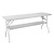 Vogue Stół cateringowy prostokątny 760x1830x(h)780 mm, Vogue DR195, srebrny