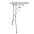 Vogue Stół cateringowy prostokątny 760x1830x(h)780 mm, Vogue DR195, srebrny