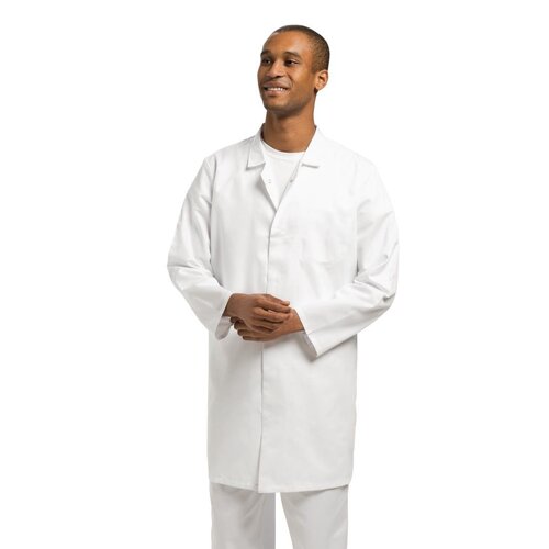 Whites Chefs Clothing Fartuch laboratoryjny rozmiar:L, Whites Chefs Clothing A360-L, biały Whites Chefs Clothing Fartuch laboratoryjny rozmiar:L, Whites Chefs Clothing A360-L, biały
