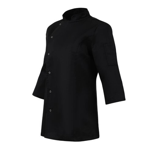Whites Chefs Clothing Koszula kucharska z rękawem 3/4 damska Whites Chefs Clothing BA110-S rozmiar: S czarna Whites Chefs Clothing Koszula kucharska z rękawem 3/4 damska Whites Chefs Clothing BA110-S rozmiar: S czarna