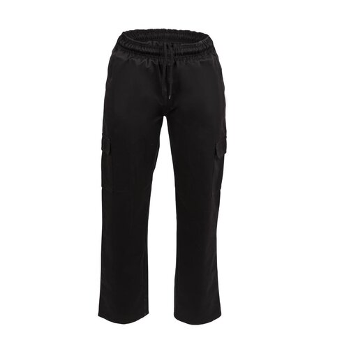 Whites Chefs Clothing Spodnie kucharskie rozmiar S, Whites Chefs Clothing BB700-S, czarne Whites Chefs Clothing Spodnie kucharskie rozmiar S, Whites Chefs Clothing BB700-S, czarne