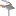Geen Merk Aluminiowy uchwyt na menu A4, 250x330x(h)1250 mm, Geen Merk CM120, srebrny