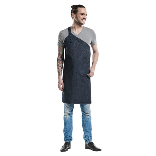 Chaud Devant Fartuch 850x850 mm, Chaud Devant B541, niebieski Chaud Devant Fartuch 850x850 mm, Chaud Devant B541, niebieski