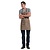 Chaud Devant Fartuch 750x700 mm, Chaud Devant B535, brązowy