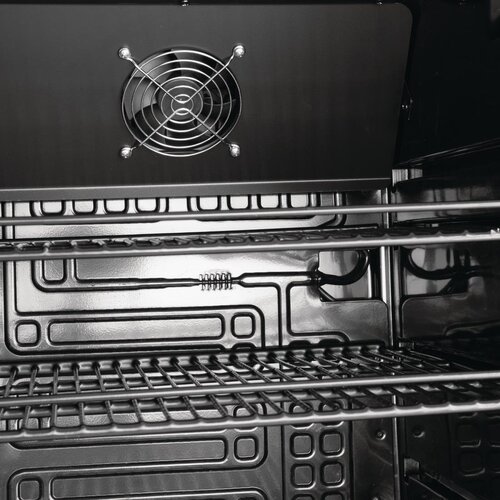 Nisbets Essentials Chłodziarka barowa z drzwiami uchylnymi 92L, 0 do 10°C, Nisbets Essentials DB303, czarna Nisbets Essentials Chłodziarka barowa z drzwiami uchylnymi 92L, 0 do 10°C, Nisbets Essentials DB303, czarna