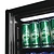 Nisbets Essentials Chłodziarka barowa z drzwiami uchylnymi 92L, 0 do 10°C, Nisbets Essentials DB303, czarna