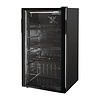 Nisbets Essentials Chłodziarka barowa z drzwiami uchylnymi 92L, 0 do 10°C, Nisbets Essentials DB303, czarna