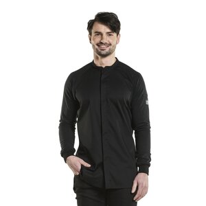 Chaud Devant Koszula kelnerska z długim rękawem męska rozmiar S, Chaud Devant Fratello UFX BA010-S, czarna Chaud Devant Koszula kelnerska z długim rękawem męska rozmiar S, Chaud Devant Fratello UFX BA010-S, czarna