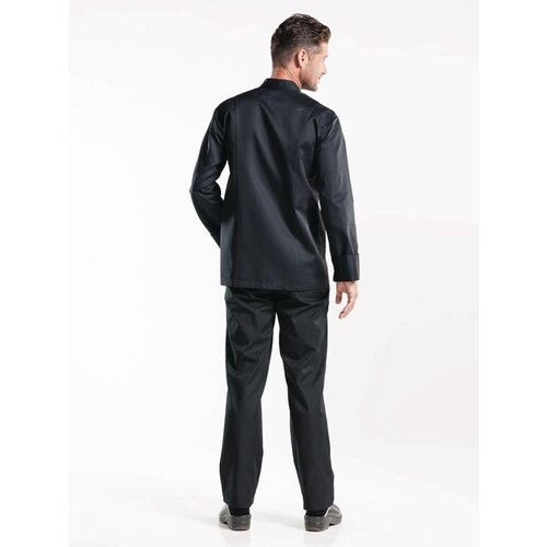 Chaud Devant Koszula kucharska z długim rękawem Chaud Devant Roma H783-M rozmiar: M czarna