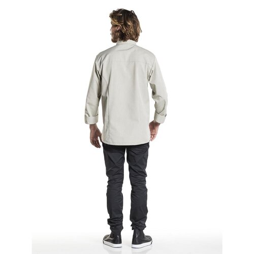 Chaud Devant Koszula kucharska z długim rękawem Chaud Devant Nordic BA015-L rozmiar: L zielona Chaud Devant Koszula kucharska z długim rękawem Chaud Devant Nordic BA015-L rozmiar: L zielona