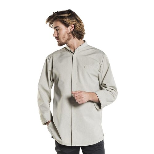 Chaud Devant Koszula kucharska z długim rękawem Chaud Devant Nordic BA015-XL rozmiar: XL zielona Chaud Devant Koszula kucharska z długim rękawem Chaud Devant Nordic BA015-XL rozmiar: XL zielona