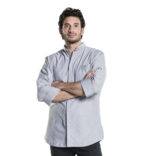 Chaud Devant Koszula kucharska z rękawem 3/4 Chaud Devant Nordic BA013-XL rozmiar: XL szara Chaud Devant Koszula kucharska z rękawem 3/4 Chaud Devant Nordic BA013-XL rozmiar: XL szara