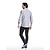 Chaud Devant Koszula kucharska z rękawem 3/4 Chaud Devant Nordic BA013-XL rozmiar: XL szara