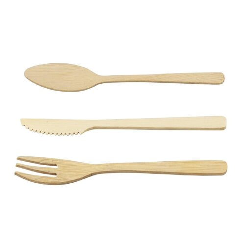 Sier Disposables Łyżka bambusowa 98 mm, Sier Disposables HZ714 (200 szt.) Sier Disposables Łyżka bambusowa 98 mm, Sier Disposables HZ714 (200 szt.)