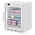 Polar Refrigeration  Minibar z drzwiami przeszklonymi 150L, 2 do 8°C, 150W, Polar C-Series CZ785, biała