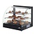 Nisbets Essentials Nablatowa witryna grzewcza 82L, 30 do 90°C, 800W, z szybą giętą Nisbets Essentials HW929, 458x554x(h)500 mm